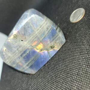 Natural Purple Blue Flash Labradorite Crystal